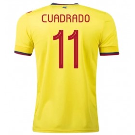 Fußballtrikots Kolumbien Cuadrado 11 Heimtrikotsatz 2021
